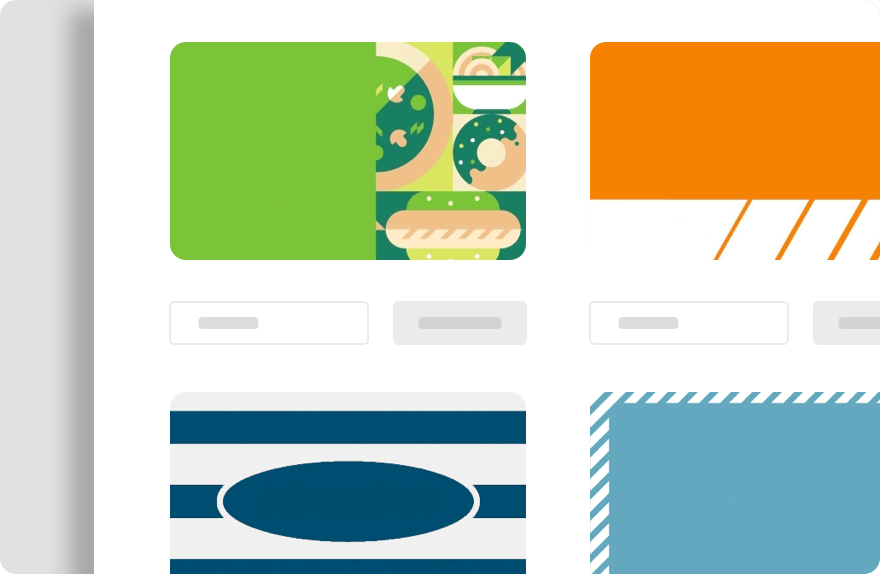 Select an E-Gift Card